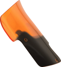 Load image into Gallery viewer, Klock Werks Kolor Flare™ Windshield - 8" - Orange - Indian KWW-04-0628 - Side View