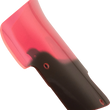 Load image into Gallery viewer, Klock Werks Kolor Flare™ Windshield - 8" - Pink - Indian KWW-04-0627 - Side View