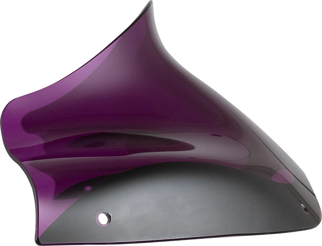 Klock Werks Kolor Flare™ Windshield - 8" - Purple - FLTR KWW-01-0694 - Main Product View