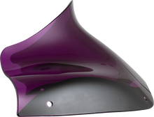 Load image into Gallery viewer, Klock Werks Kolor Flare™ Windshield - 8" - Purple - FLTR KWW-01-0694 - Main Product View