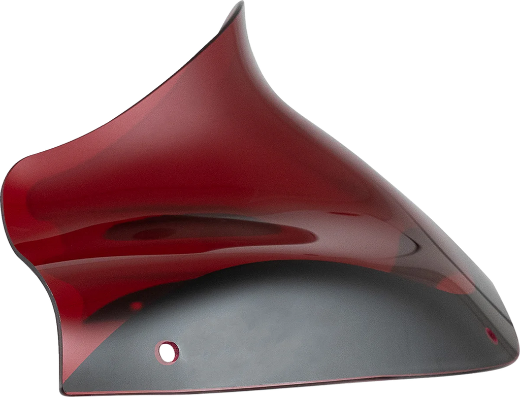 Klock Werks Kolor Flare™ Windshield - 8" - Red - FLTR KWW-01-0691 - Main Product View