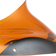 Load image into Gallery viewer, Klock Werks Kolor Flare™ Windshield - 8" - Red - FLTR KWW-01-0691 - Detail View