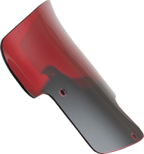 Load image into Gallery viewer, Klock Werks Kolor Flare™ Windshield - 8" - Red - Indian KWW-04-0622 - Side View