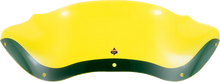 Load image into Gallery viewer, Klock Werks Kolor Flare™ Windshield - 8" - Yellow Ice - FLTR KWW-01-0624 - Side View