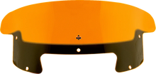 Load image into Gallery viewer, Klock Werks Kolor Flare™ Windshield - 8" - Yellow - Indian KWW-04-0620 - Detail View