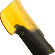 Load image into Gallery viewer, Klock Werks Kolor Flare™ Windshield - 8" - Yellow - Indian KWW-04-0629 - Side View