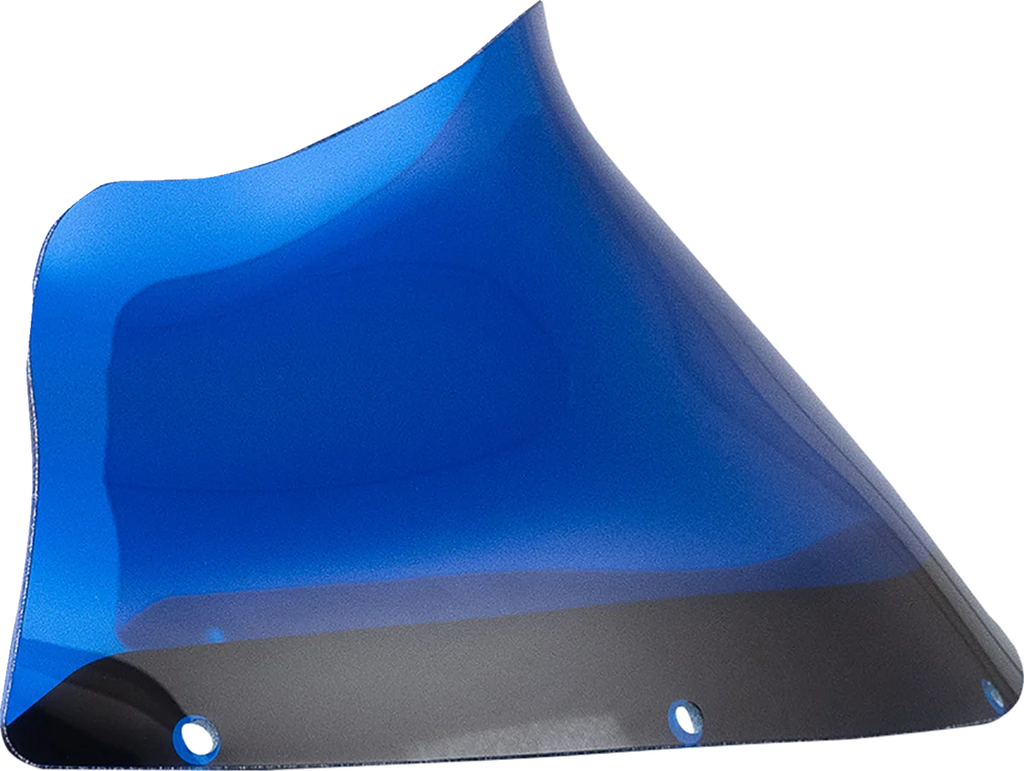 Klock Werks Kolor Flare™ Windshield - 9" - Blue - FXRP KWW-02-0615 - Main Product View