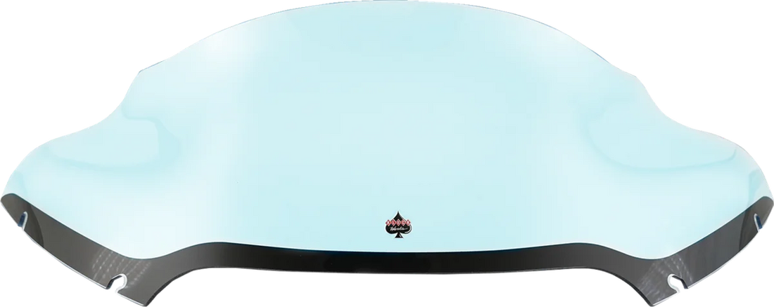 Klock Werks Kolor Flare™ Windshield - 9" - Blue Ice - FLTR KWW-01-0637 - Side View