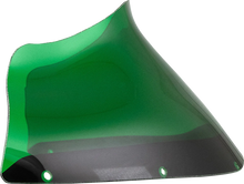 Load image into Gallery viewer, Klock Werks Kolor Flare™ Windshield - 9" - Green - FXRP KWW-02-0613 - Main Product View