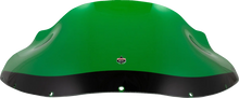 Load image into Gallery viewer, Klock Werks Kolor Flare™ Windshield - 9" - Green - FXRP KWW-02-0613 - Side View