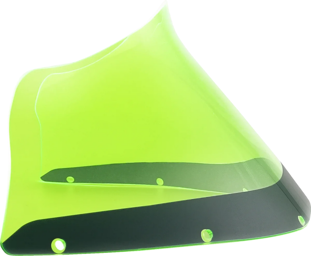 Klock Werks Kolor Flare™ Windshield - 9" - Green Ice - FXRP KWW-02-0610 - Main Product View