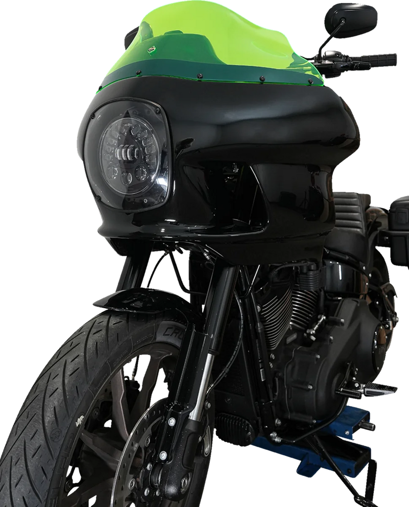 Klock Werks Kolor Flare™ Windshield - 9" - Green Ice - FXRP KWW-02-0610 - Additional View 5
