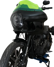 Load image into Gallery viewer, Klock Werks Kolor Flare™ Windshield - 9" - Green Ice - FXRP KWW-02-0610 - Additional View 5