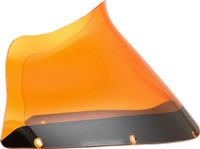 Load image into Gallery viewer, Klock Werks Kolor Flare™ Windshield - 9" - Orange - FXRP KWW-02-0612 - Main Product View