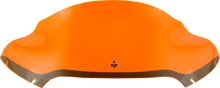 Load image into Gallery viewer, Klock Werks Kolor Flare™ Windshield - 9" - Orange Ice - FLTR KWW-01-0633 - Side View