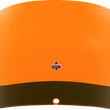 Load image into Gallery viewer, Klock Werks Kolor Flare™ Windshield - 9" - Orange Ice - FXRP KWW-02-0608 - Side View