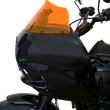 Load image into Gallery viewer, Klock Werks Kolor Flare™ Windshield - 9" - Orange Ice - FXRP KWW-02-0608 - Installation View