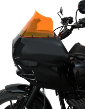 Load image into Gallery viewer, Klock Werks Kolor Flare™ Windshield - 9" - Orange Ice - FXRP KWW-02-0608 - Installation View