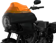 Load image into Gallery viewer, Klock Werks Kolor Flare™ Windshield - 9" - Orange Ice - FXRP KWW-02-0608 - Additional View 5