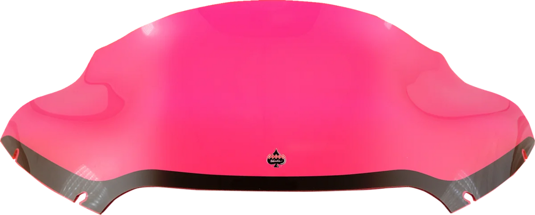 Klock Werks Kolor Flare™ Windshield - 9" - Pink Ice - FLTR KWW-01-0635 - Side View