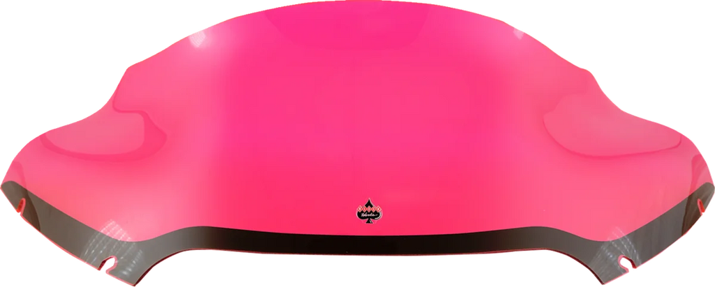 Klock Werks Kolor Flare™ Windshield - 9" - Pink Ice - FLTR KWW-01-0635 - Side View