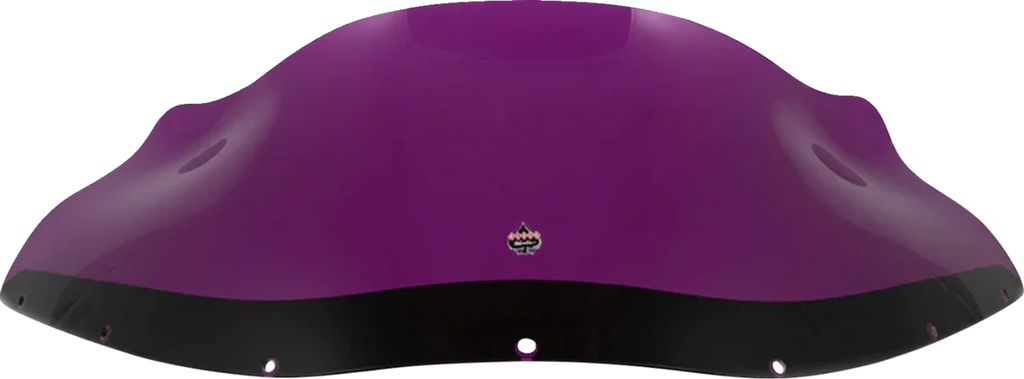 Klock Werks Kolor Flare™ Windshield - 9" - Purple - FXRP KWW-02-0617 - Main Product View