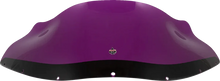 Load image into Gallery viewer, Klock Werks Kolor Flare™ Windshield - 9" - Purple - FXRP KWW-02-0617 - Main Product View