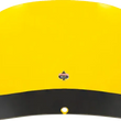 Load image into Gallery viewer, Klock Werks Kolor Flare™ Windshield - 9" - Yellow - FXRP KWW-02-0616 - Main Product View