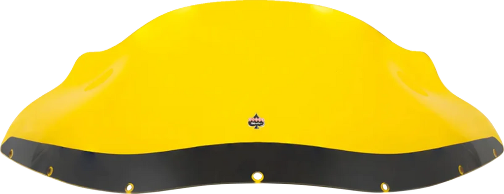 Klock Werks Kolor Flare™ Windshield - 9" - Yellow - FXRP KWW-02-0616 - Main Product View