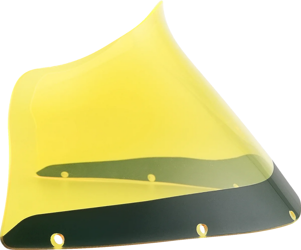 Klock Werks Kolor Flare™ Windshield - 9" - Yellow Ice - FXRP KWW-02-0609 - Main Product View
