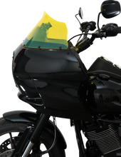 Load image into Gallery viewer, Klock Werks Kolor Flare™ Windshield - 9" - Yellow Ice - FXRP KWW-02-0609 - Back View