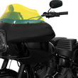 Load image into Gallery viewer, Klock Werks Kolor Flare™ Windshield - 9" - Yellow Ice - FXRP KWW-02-0609 - Installation View