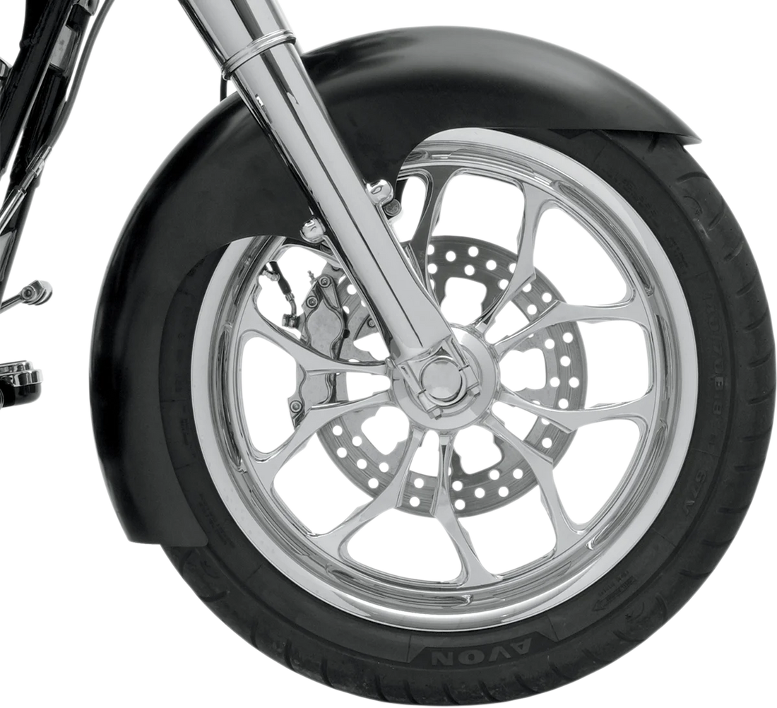 Klock Werks Level Fender Kit - Steel - Black - 16"-19" KWF-01-0112 - Back View