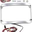 Load image into Gallery viewer, Klock Werks License Plate Frame - Lighted - Chrome KWS-01-0089 - Main Product View