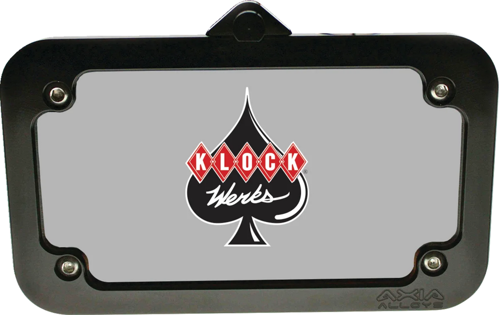 Klock Werks License Plate Mount MODLP-BK - Side View