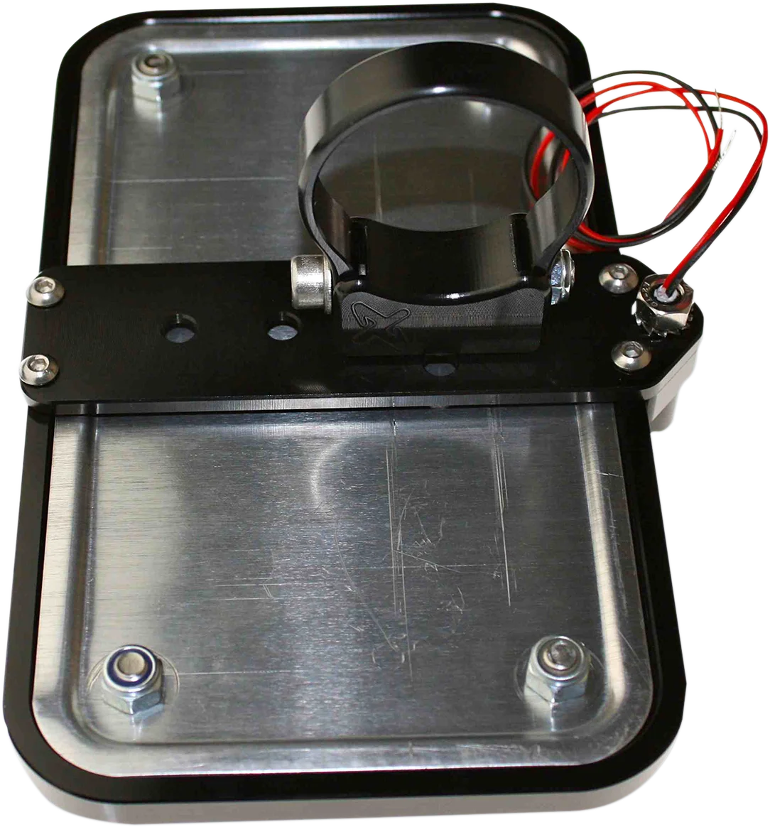 Klock Werks License Plate Mount MODLP-BK - Back View