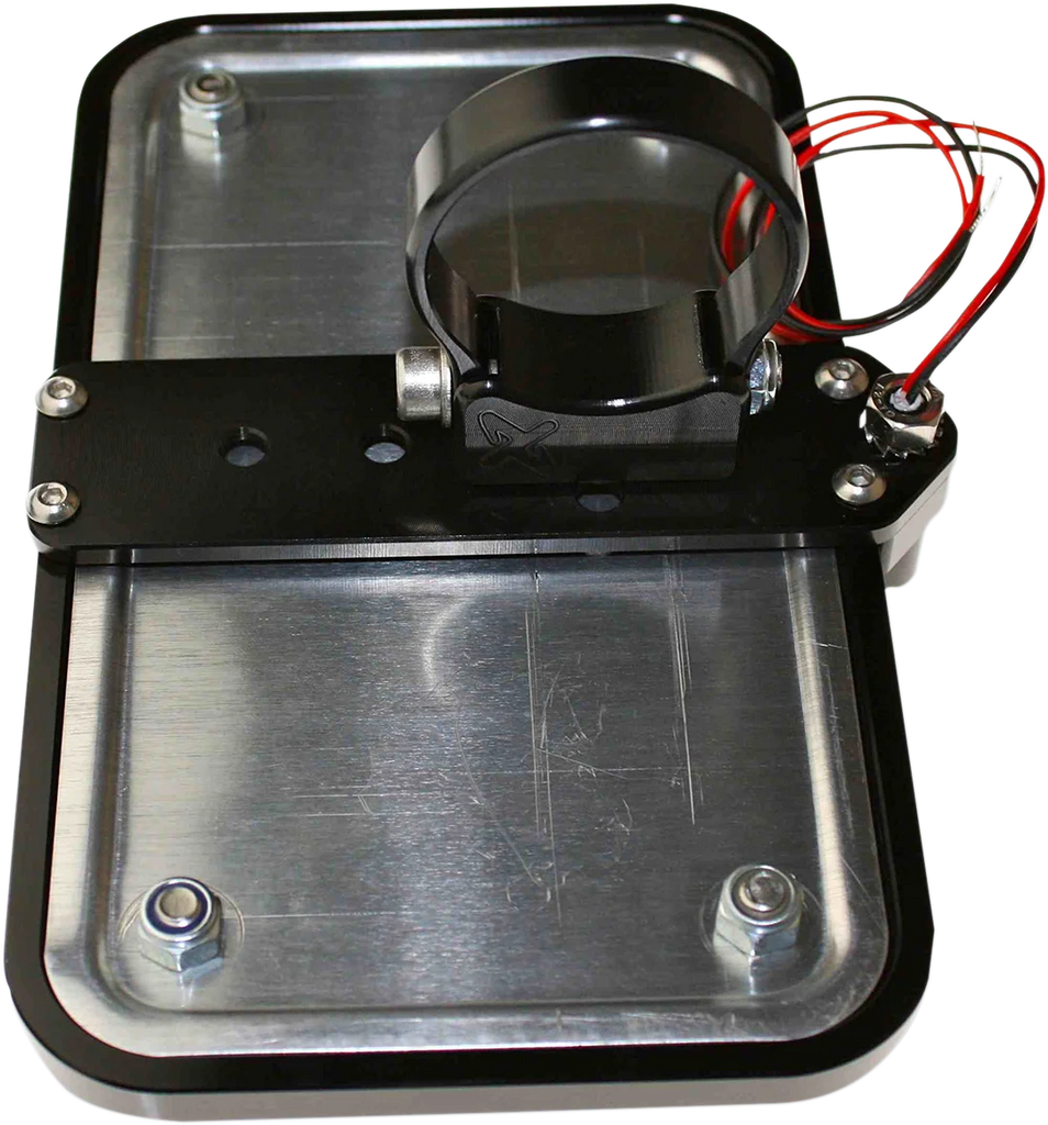 Klock Werks License Plate Mount MODLP-BK - Back View