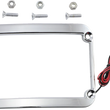 Load image into Gallery viewer, Klock Werks Lighted License Plate Frame - Chrome KWS-01-0088-C - Main Product View