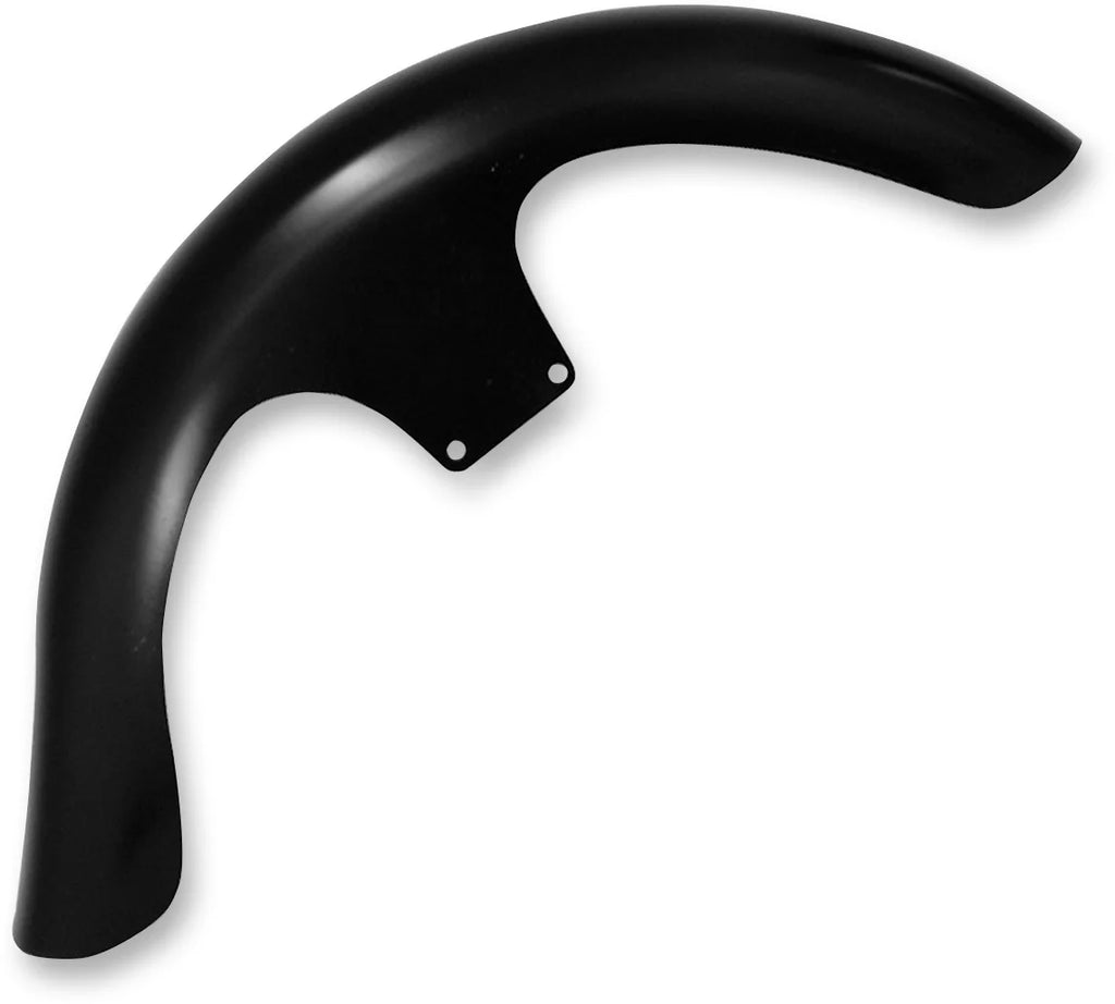 Klock Werks Lil' Wrapper Front Fender Kit - For Raked Trees - Black - Steel - 23" KWF-01-0246-2014 - Main Product View