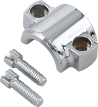 Load image into Gallery viewer, Klock Werks Lower Fork Leg/Axle Cap - Chrome KWS-01-0010-C - Main Product View