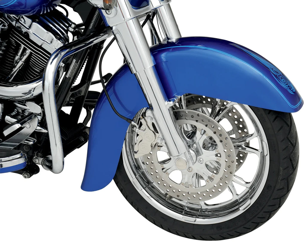 Klock Werks Lower Fork Leg/Axle Cap - Chrome KWS-01-0010-C - Back View