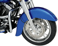 Load image into Gallery viewer, Klock Werks Lower Fork Leg/Axle Cap - Chrome KWS-01-0010-C - Back View