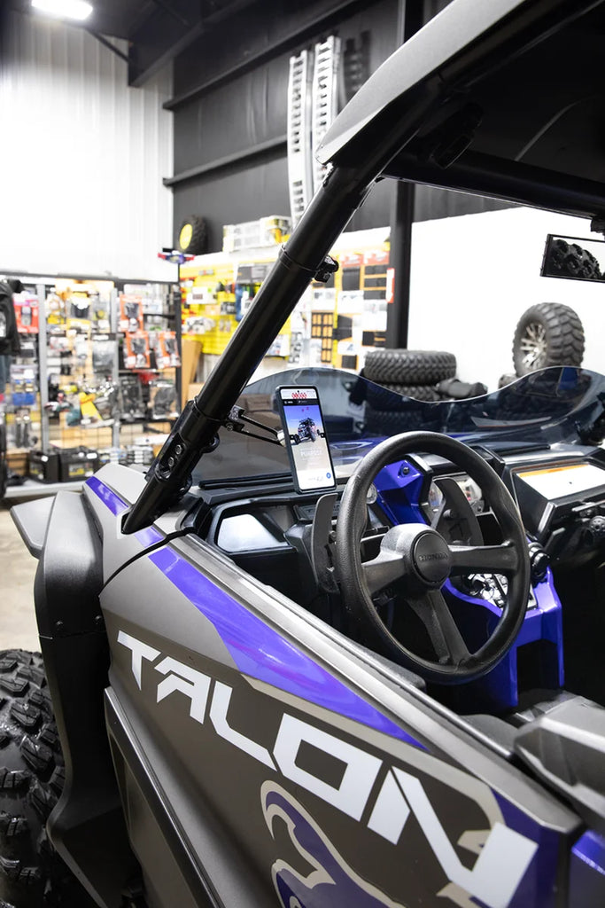 Klock Werks Mount - Phone - Roll Cage - Offset - 2" KWD-05-0532 - Back View