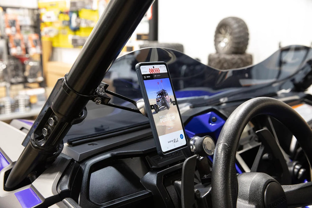 Klock Werks Mount - Phone - Roll Cage - Offset - 2" KWD-05-0532 - Additional View 9