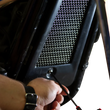 Load image into Gallery viewer, Klock Werks Oil Cooler Guard - Black - M8 Softail KWS-02-0616-B - Side View