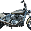 Load image into Gallery viewer, Klock Werks Outrider Front Fender - Steel - 16"-19" - Indian Scout KWF-04-0339 - Side View