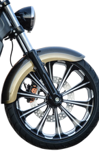 Load image into Gallery viewer, Klock Werks Outrider Front Fender - Steel - 16&quot;-19&quot; - Indian Scout KWF-04-0339 - Back View