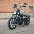Load image into Gallery viewer, Klock Werks Outrider Radiator Guard - Natural - Indian Scout KWS-04-0321 - Side View