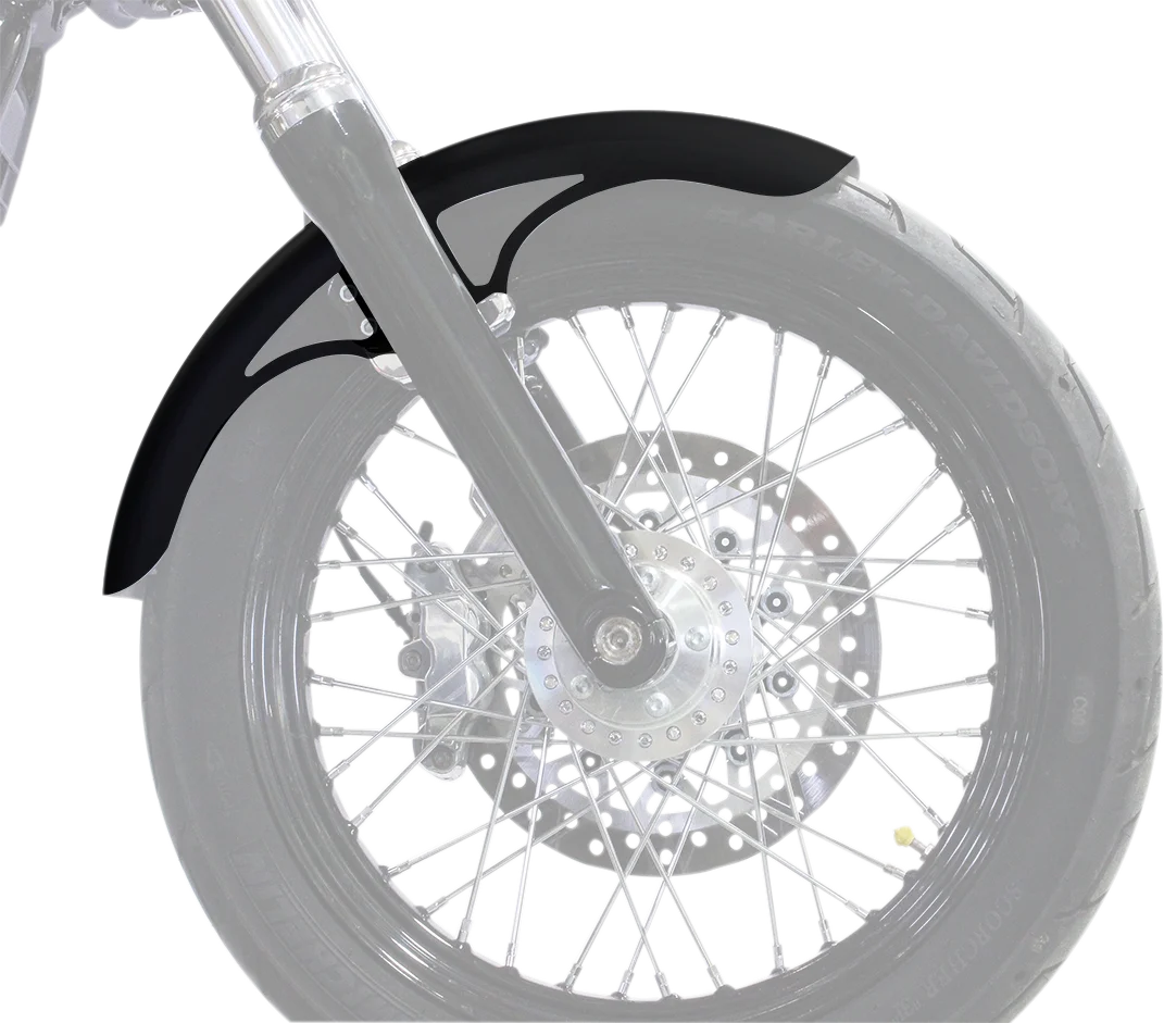 Klock Werks P-Tom Fender Kit - w/ Raw Blocks - Steel - 19" KWF-03-0014 - Side View