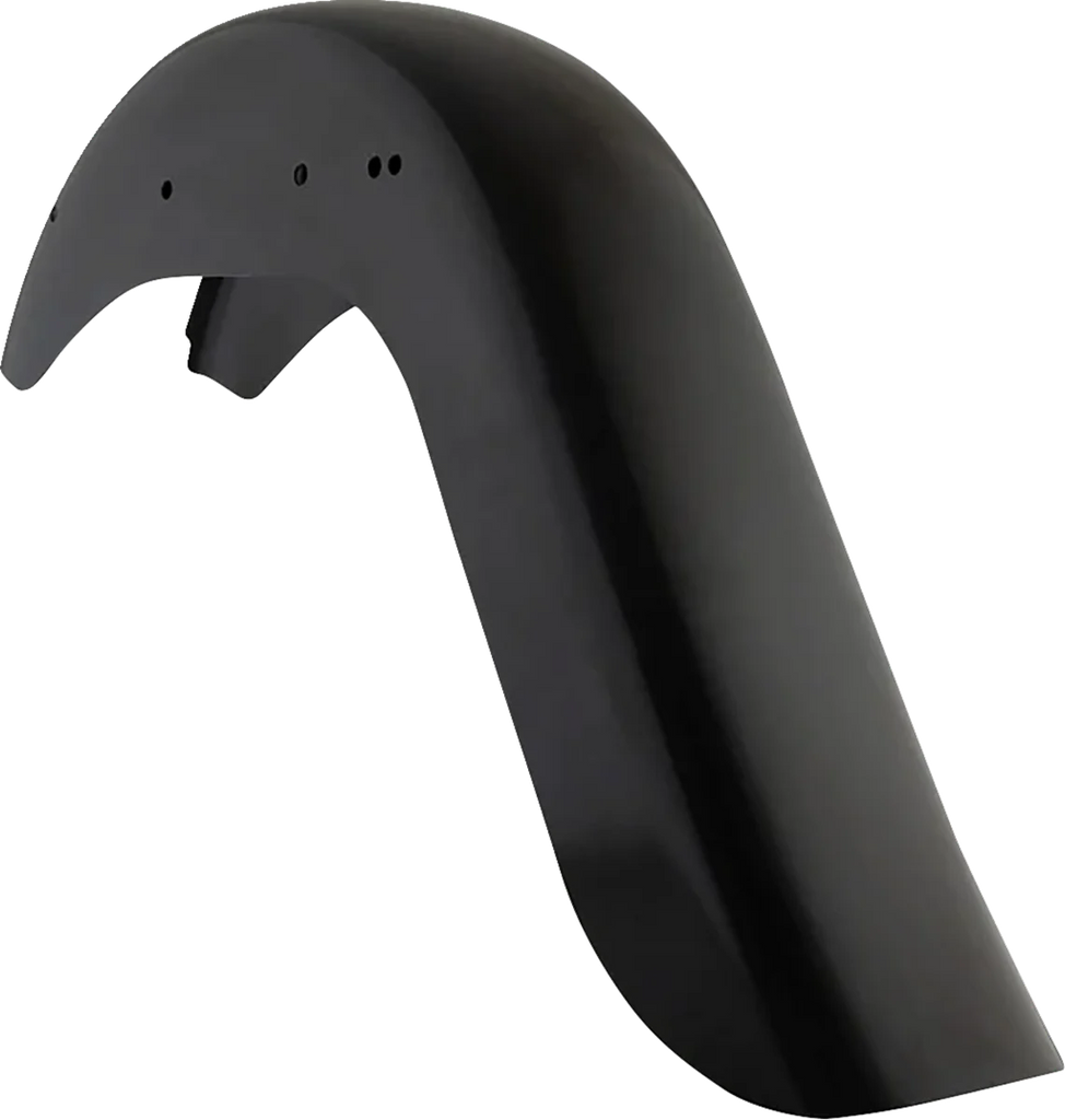 Klock Werks Rear Fender - Vicla Smooth - 9" Extended Rear - Black KWF-02-0310